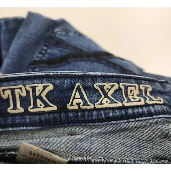 TK Axel Slim Boots Stretched Men's Jeans 32x30 - Picture 6 of 10